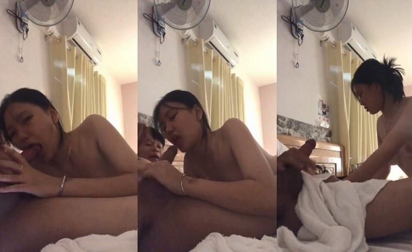 phim sex russia Mãi chơi game không biết cô bạn cùng phòng đang gạ đụ bạn trai